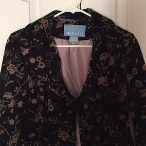 Black and Tan Suede Jacket